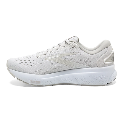 Brooks Ghost 16 - White - White - Grey