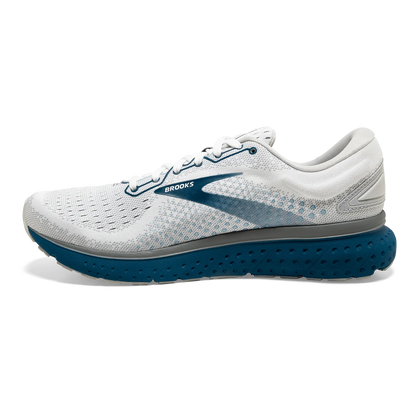Brooks Glycerin 18 - White - Grey - Poseidon