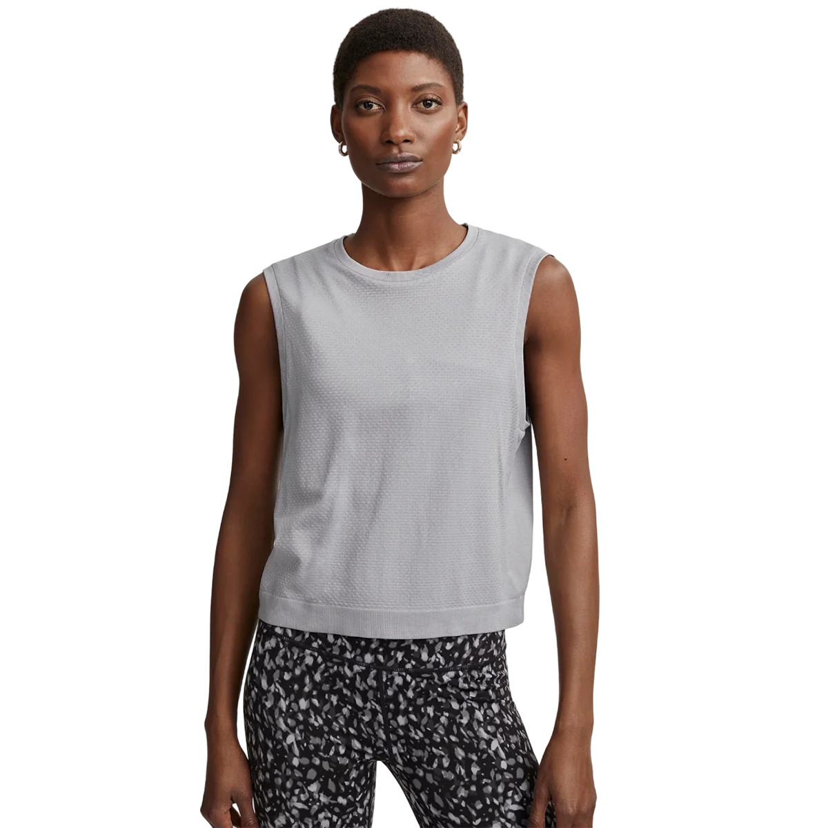 Varley Page Seamless Crop Tank