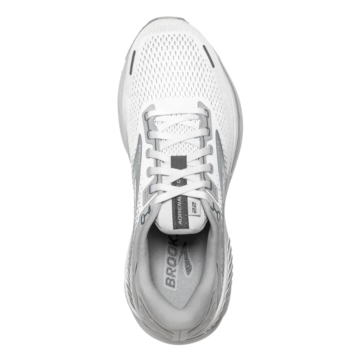 Brooks Adrenaline GTS 22 - White - Oyster - Primer Grey