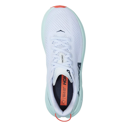 Hoka Rincon 3 - White - Blue Glass