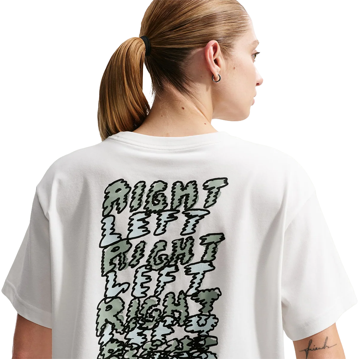 Nike Swift Dri-FIT Short-Sleeve Cropped Running T-Shirt
