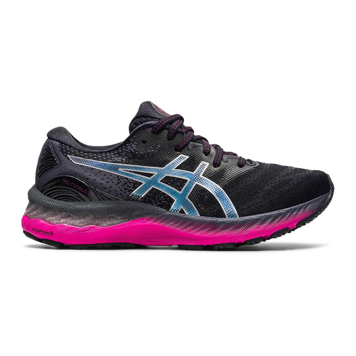 Asics Nimbus 23 - Black - Pure Silver