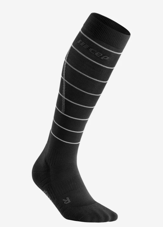 Women's CEP Pro Run Reflective Compression Socks Tall