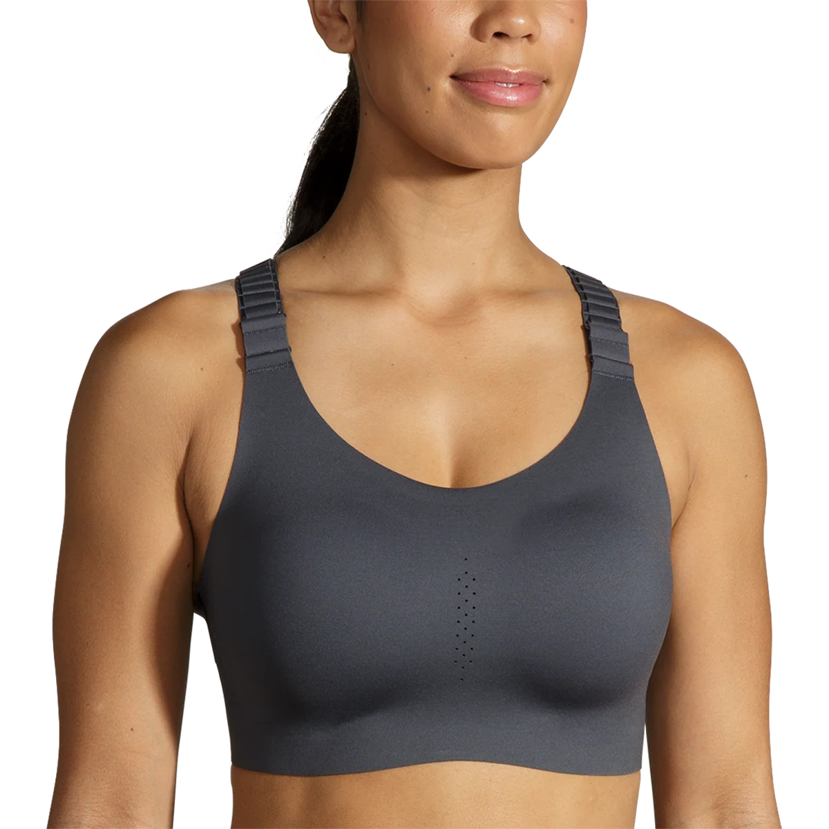 Brooks Dare Racerback Run Bra 2.0 - Asphalt