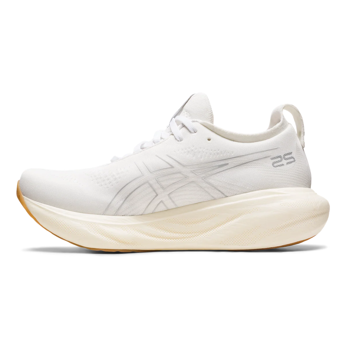 Asics Gel Nimbus 25 - White - White