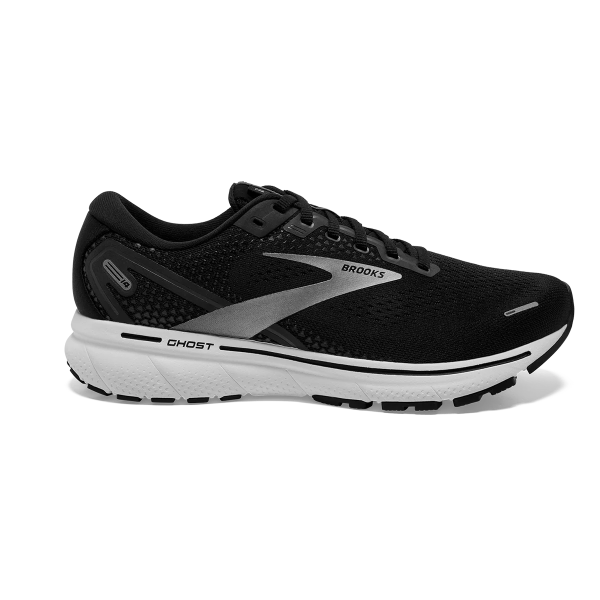 Brooks Ghost 14 - Black - White - Silver