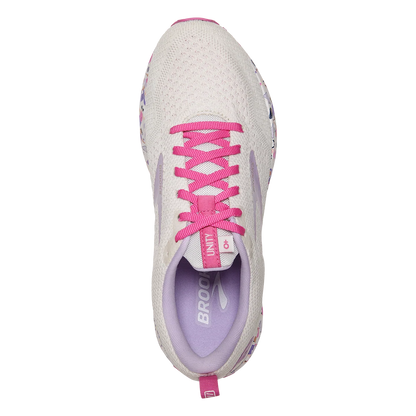 Brooks Revel 4 - White - Lilac - Pink