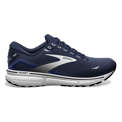 Brooks Ghost 15 - Peacoat - Silver - White