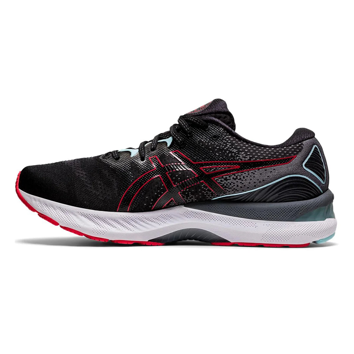 Asics Nimbus 23 - Black - Electric Red