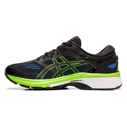 Asics Kayano 26 - Black - Electric Blue