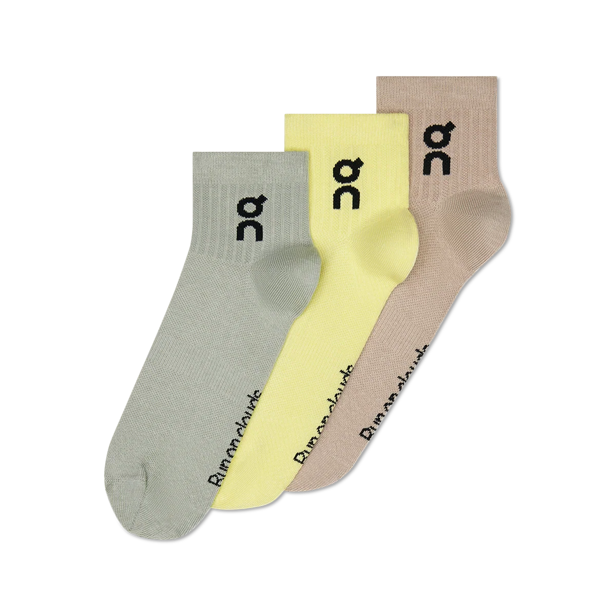 ON Logo Sock Mid 3P