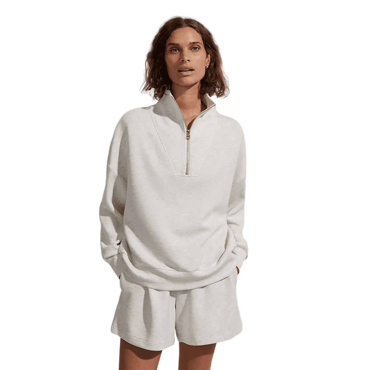 Varley Hawley Half Zip Sweat Pullover