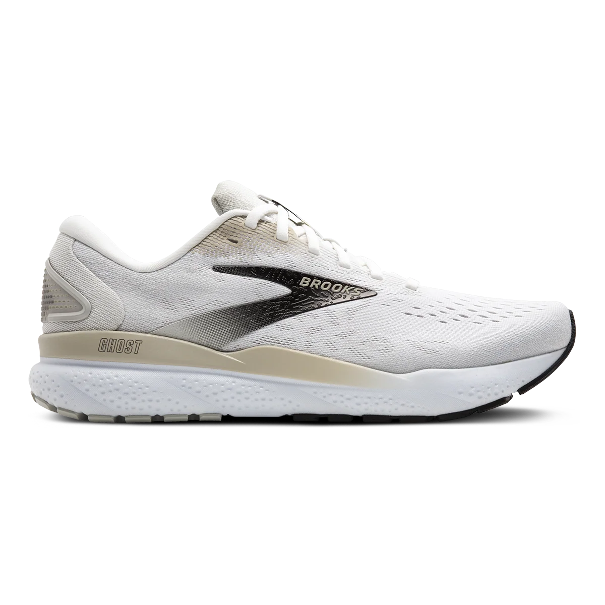 Brooks Ghost 16 - White - Cream - Pink
