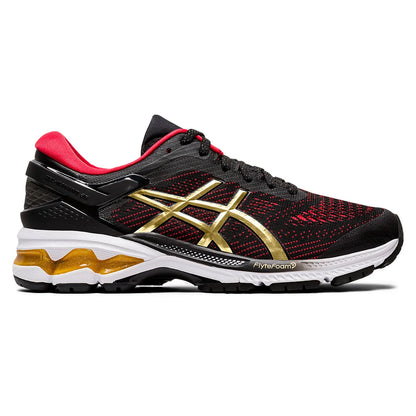 Asics Kayano 26 - Black - Pure Gold