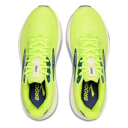 Brooks Ghost 17 Acid Lime - Navy - White