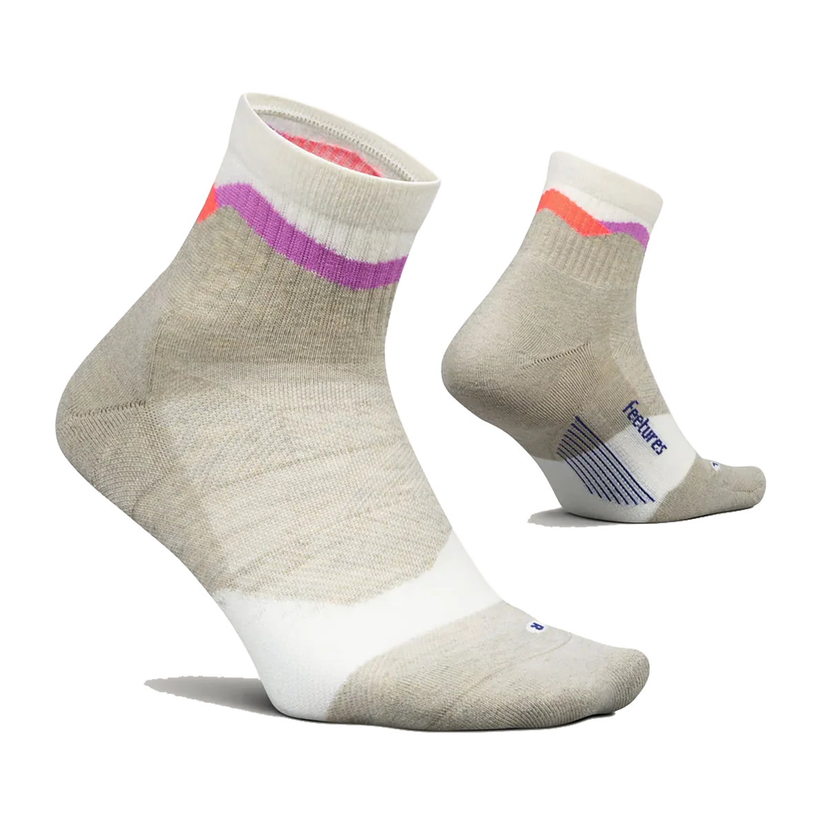 Feetures Trail Max Cushion Quarter