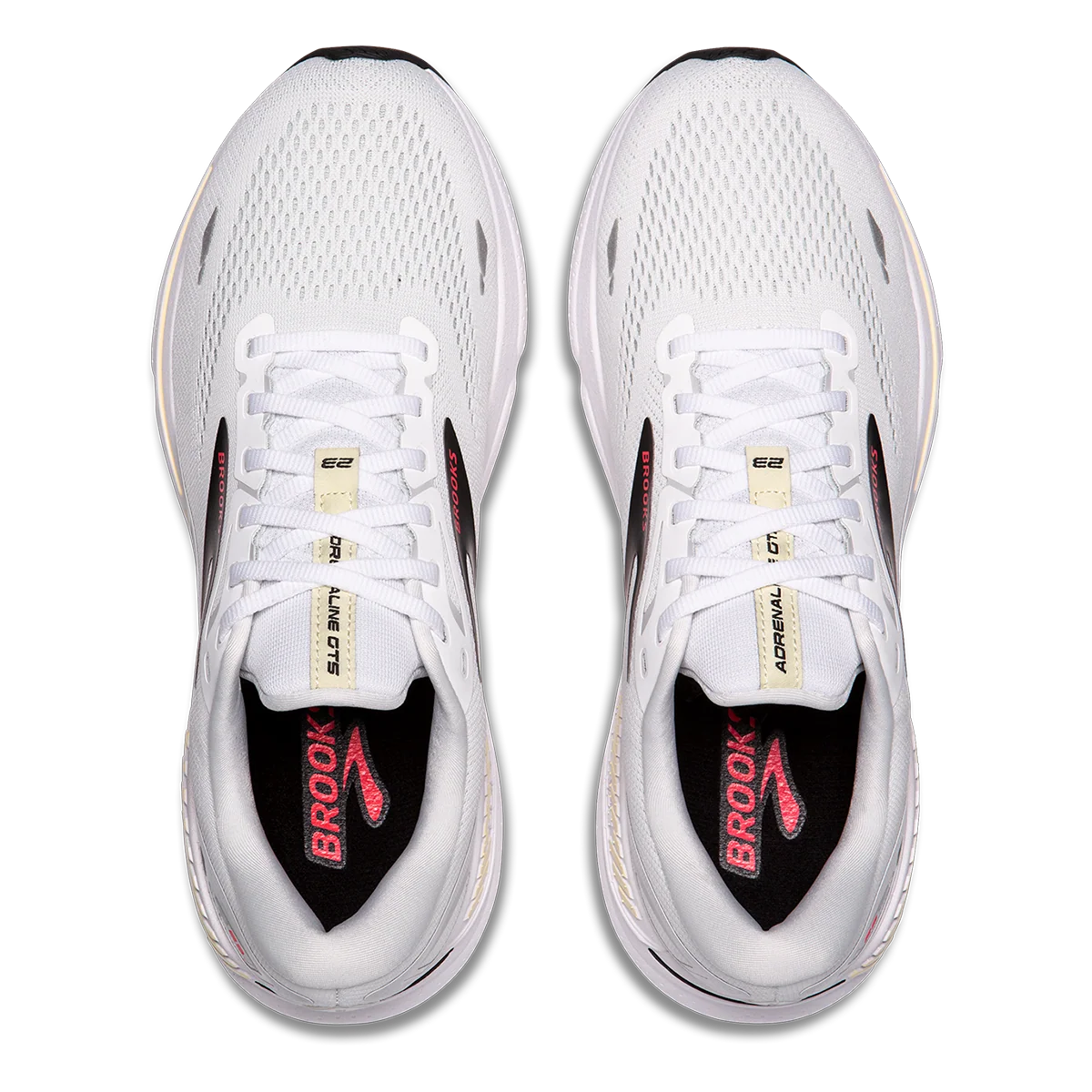 Brooks Adrenaline GTS 23 - White - Cream - Pink