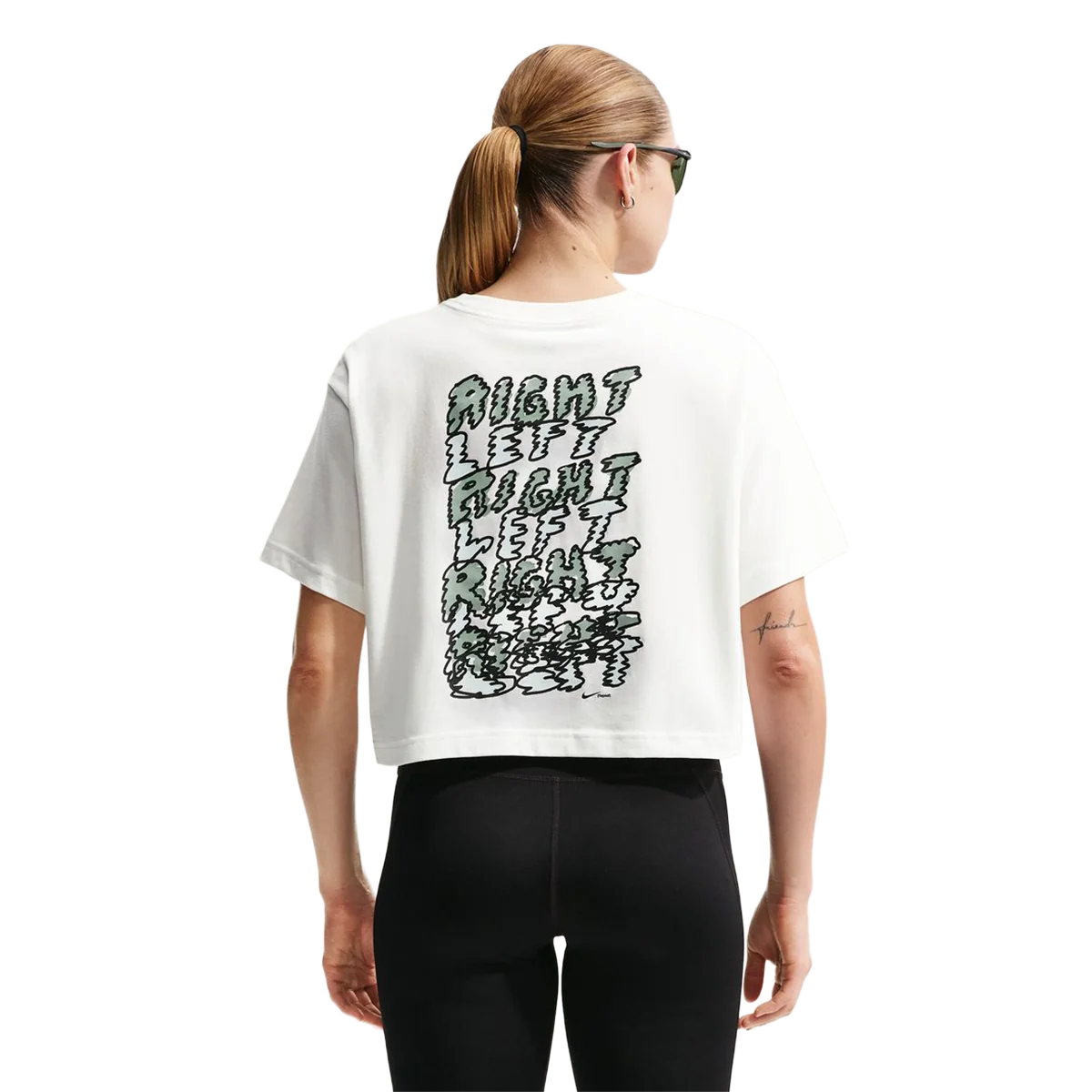 Nike Swift Dri-FIT Short-Sleeve Cropped Running T-Shirt