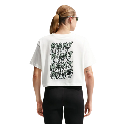 Nike Swift Dri-FIT Short-Sleeve Cropped Running T-Shirt