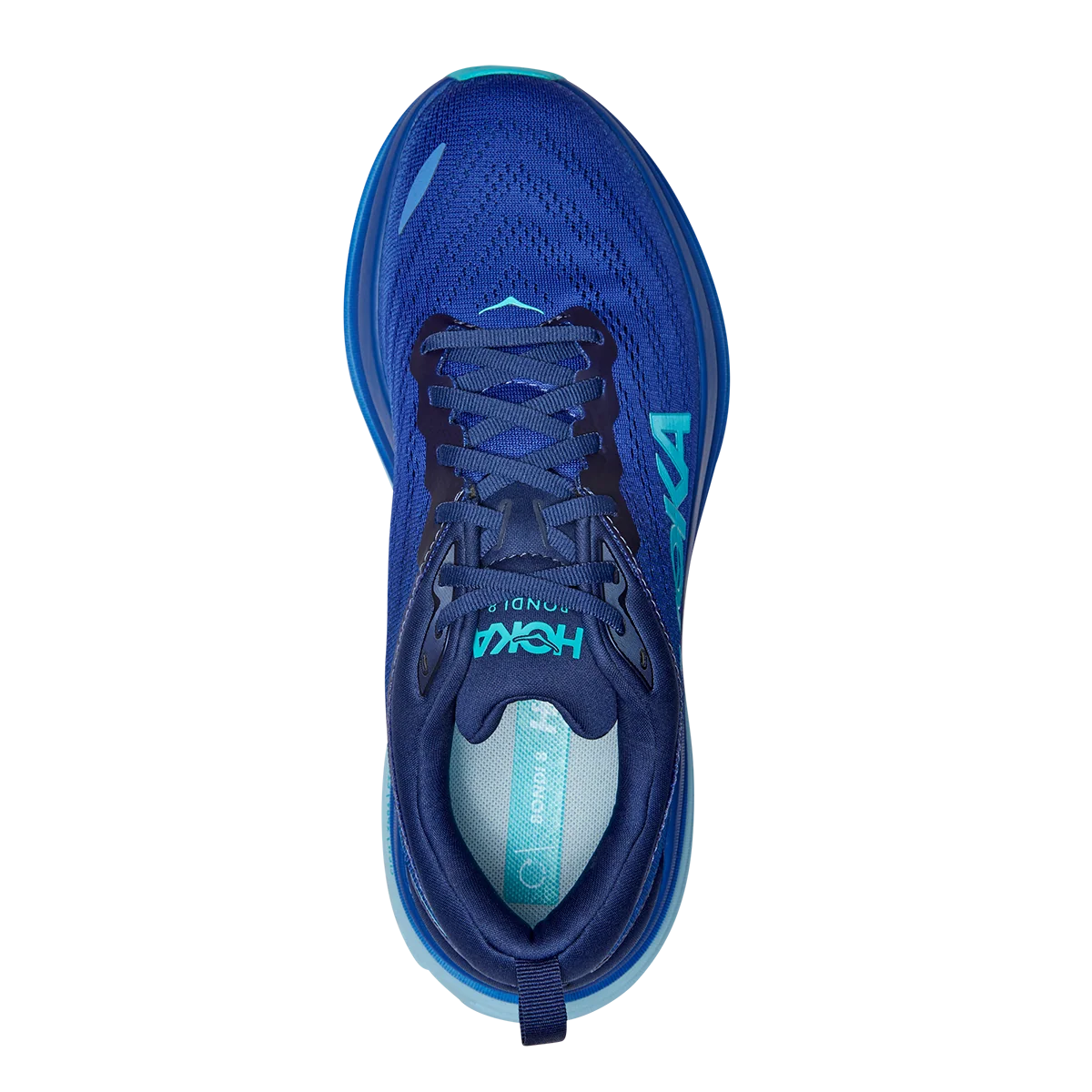 Hoka Bondi 8 - Bellwether Blue - Bluing