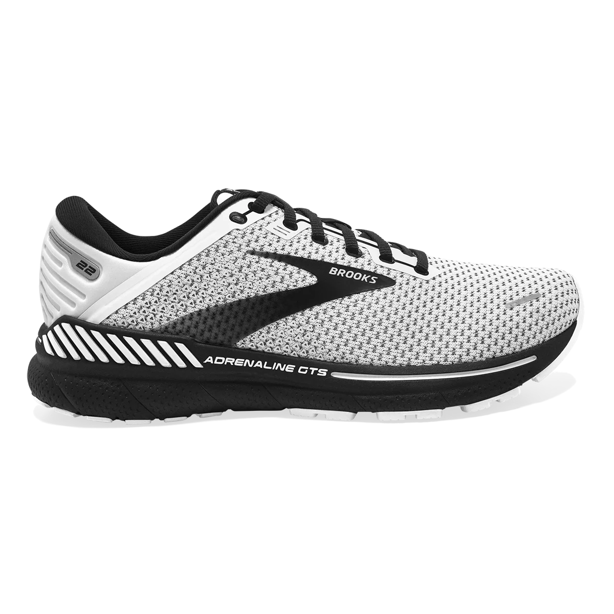 Brooks Adrenaline GTS 22 - White - Grey - Black