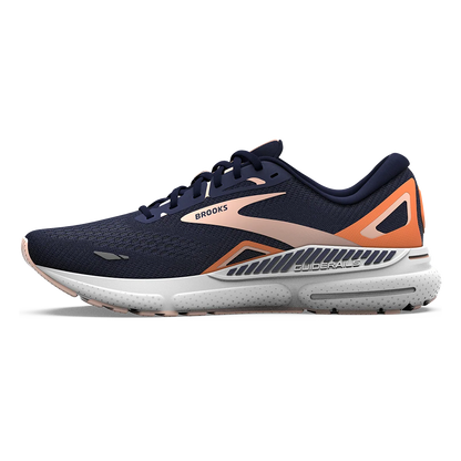 Brooks Adrenaline GTS 23 - Peacoat - Tangerine - Peach