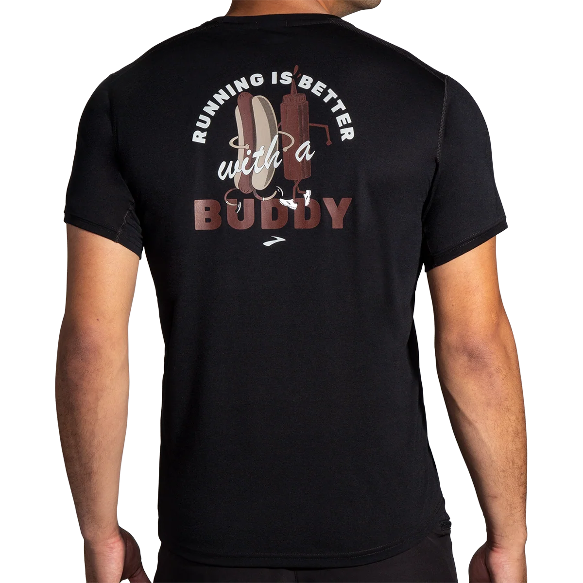 Brooks Distance Graphic Shortsleeve