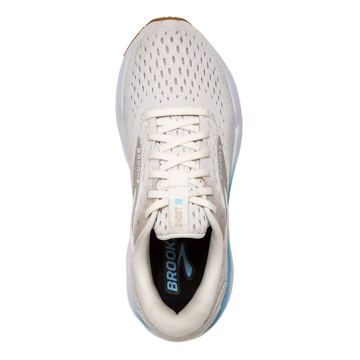 Brooks Ghost 16 - Oyster - Black - Alloy