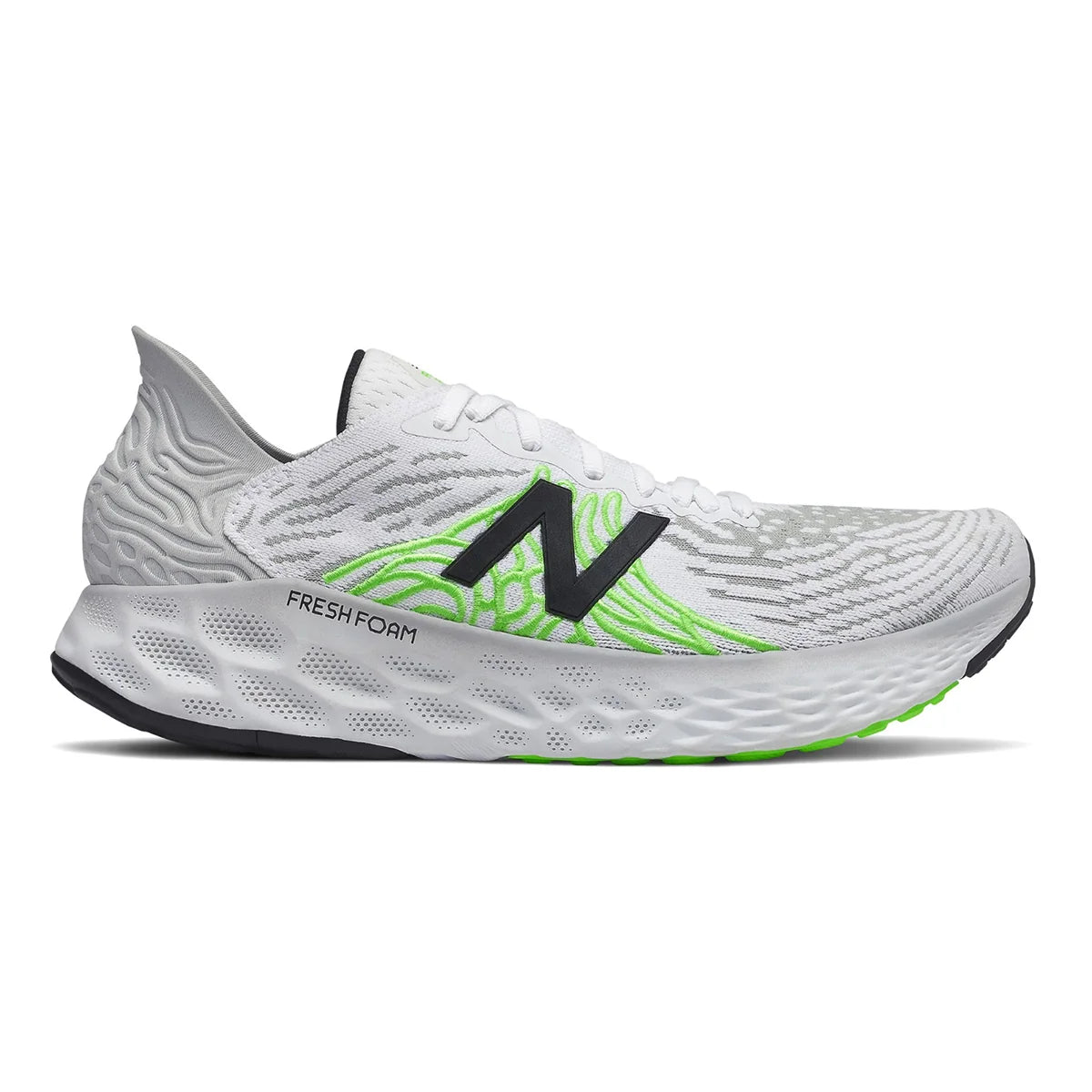 New Balance 1080 V10 - Light Aluminum - White