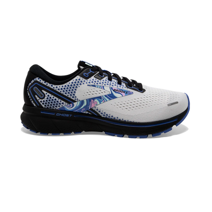 Brooks Ghost 14 - White - Black - Amparo