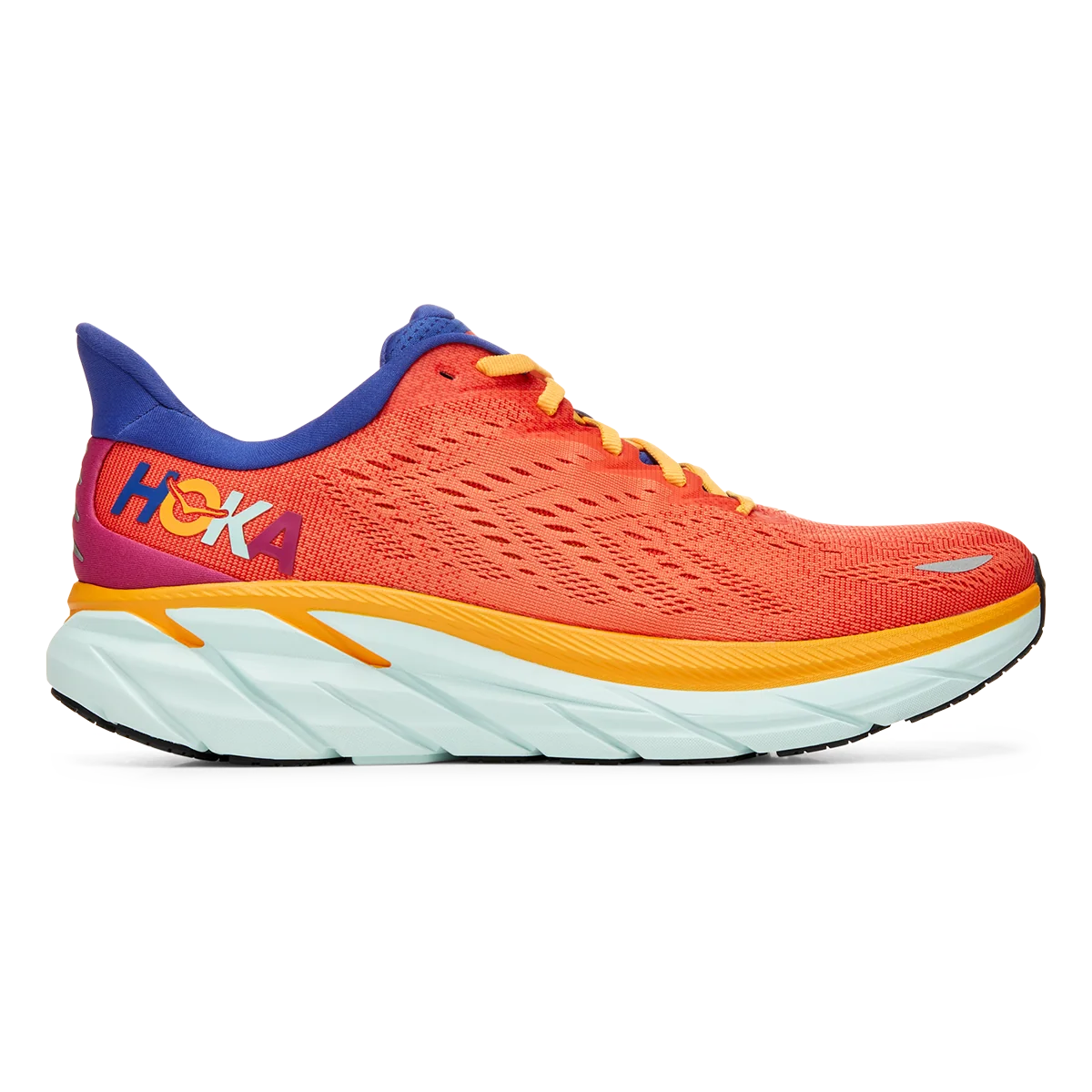 Hoka Clifton 8 - Fiesta - Bluing
