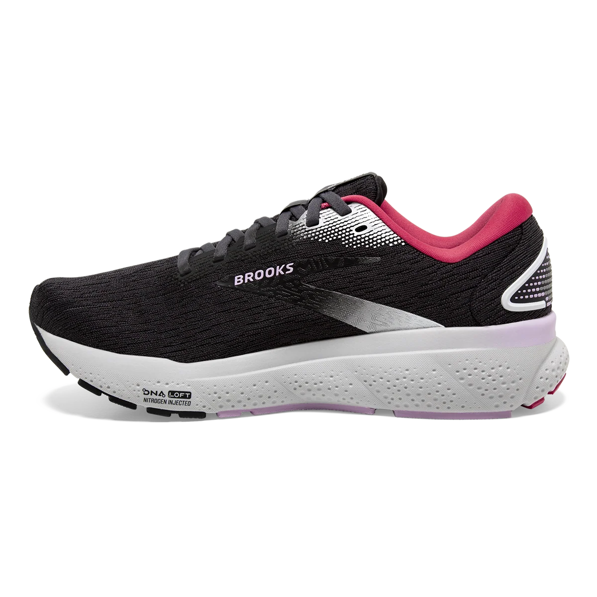 Brooks Ghost 16 - Black - Ebony - Raspberry