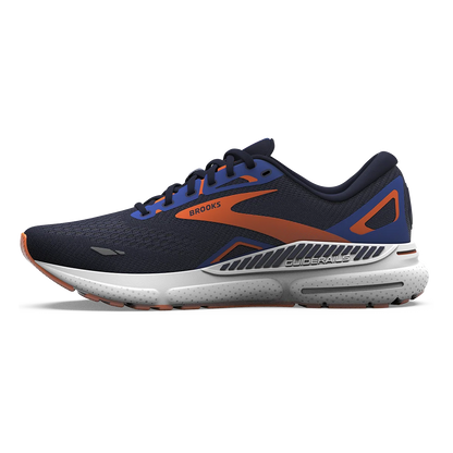 Brooks Adrenaline GTS 23 - Peacoat - Orange - Surf the Web