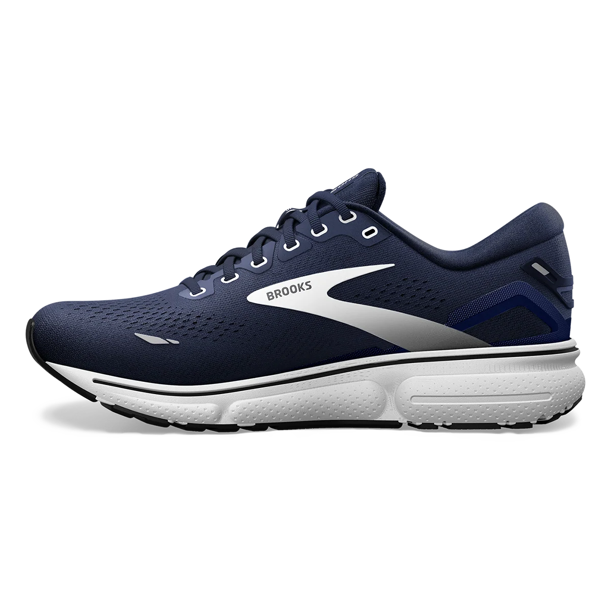 Brooks Ghost 15 - Peacoat - Silver - White