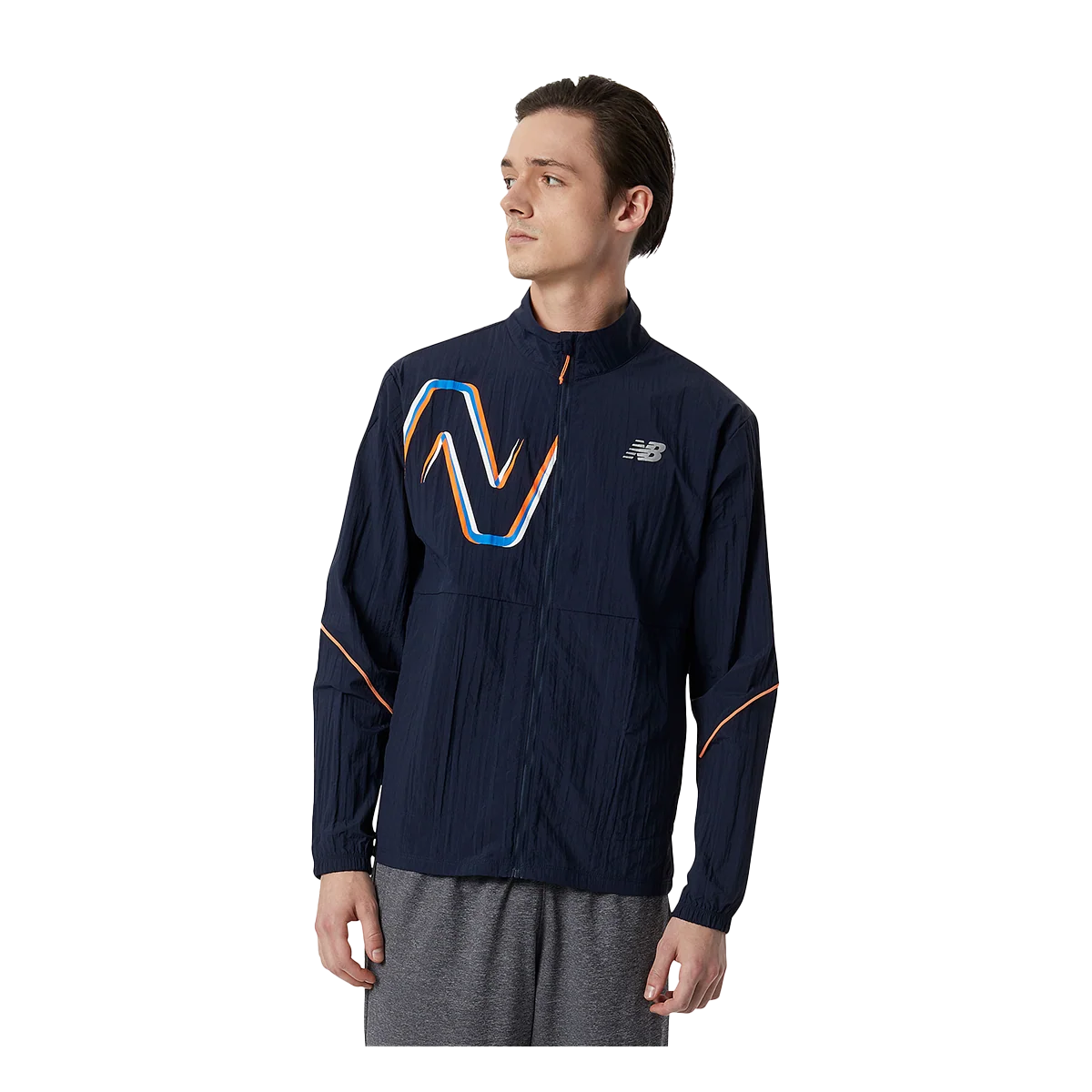 New Balance Graphic Impact Run Jacket