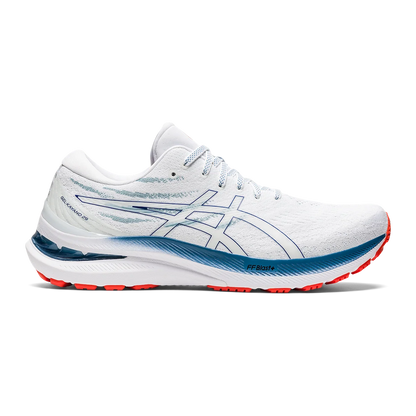 Asics Gel Kayano 29 - White - Deep Ocean