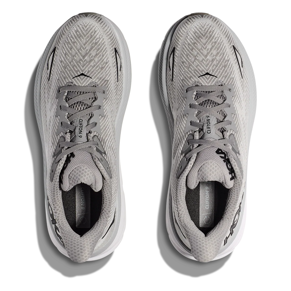 Hoka Clifton 9 - Harbor Mist - Black