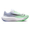 White - Black - Green Strike - Racer Blue