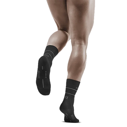 CEP Reflective Compression Mid-Cut Socks