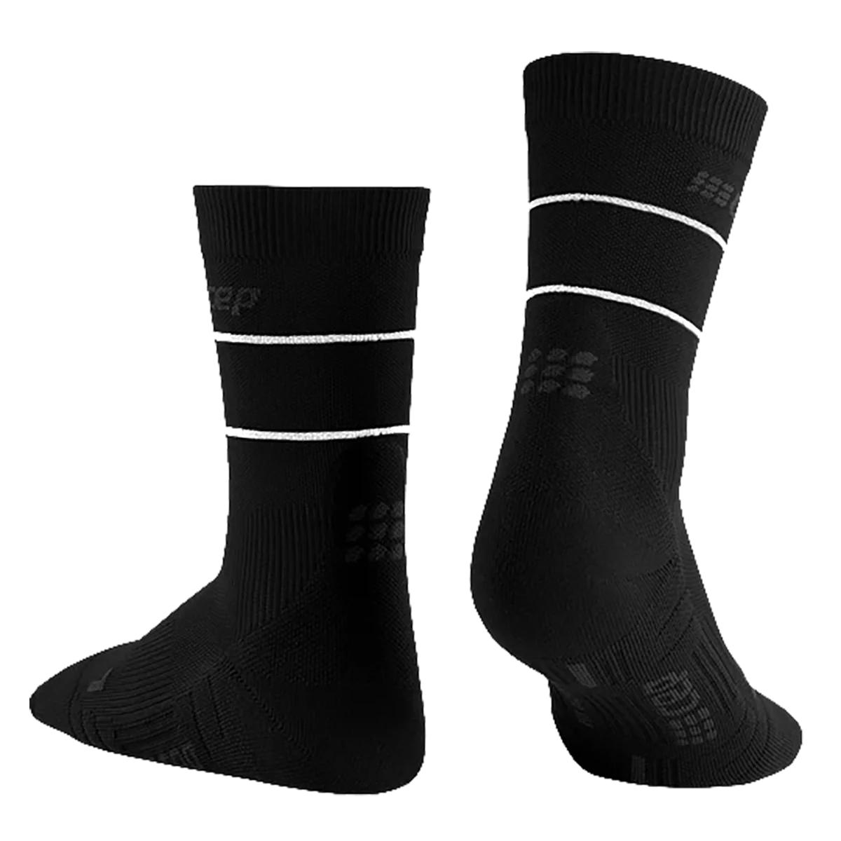 CEP Reflective Compression Mid-Cut Socks