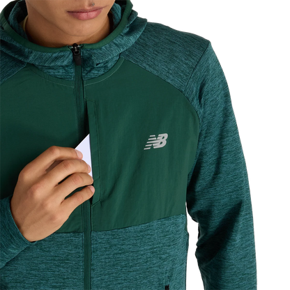 New Balance Heat Grid Hooded Full Zip