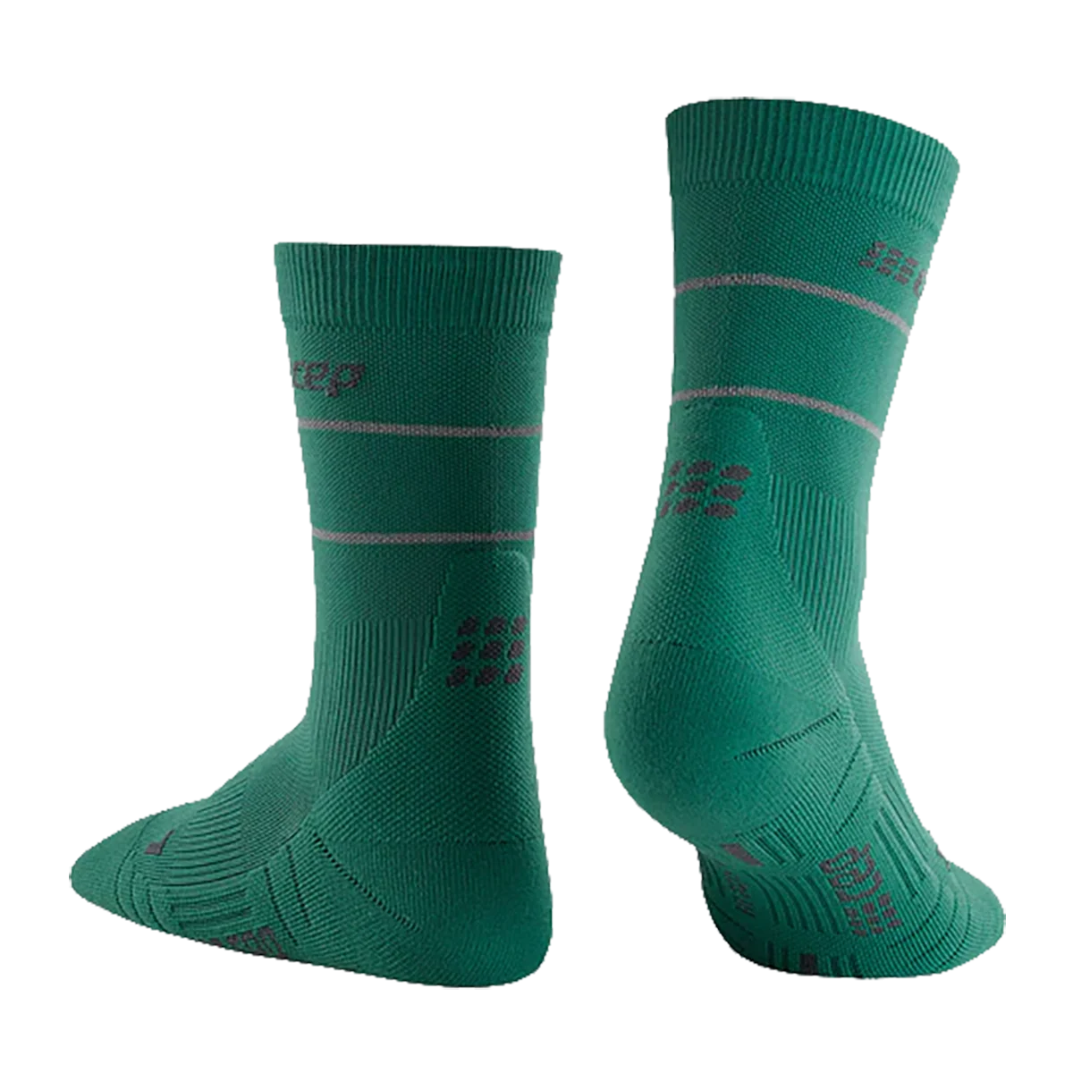 CEP Reflective Compression Mid-Cut Socks