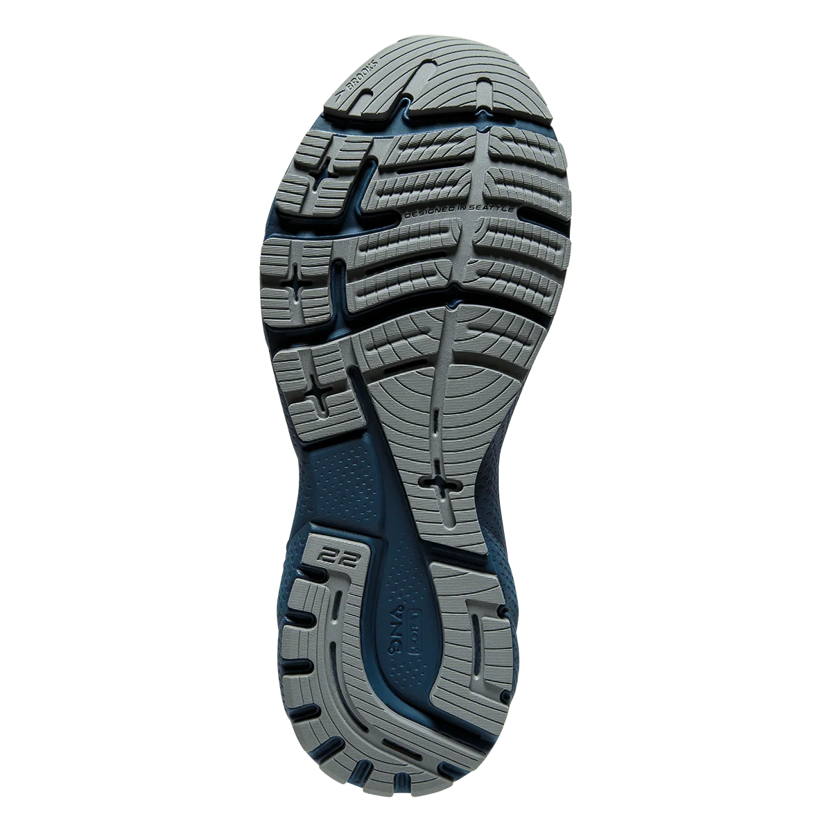 Brooks Adrenaline GTS 22 - Arctic - Red - Titan