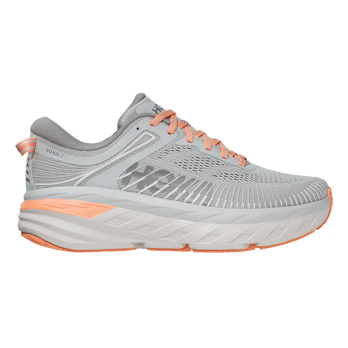Hoka Bondi 7 - Harbor Mist - Sharkskin