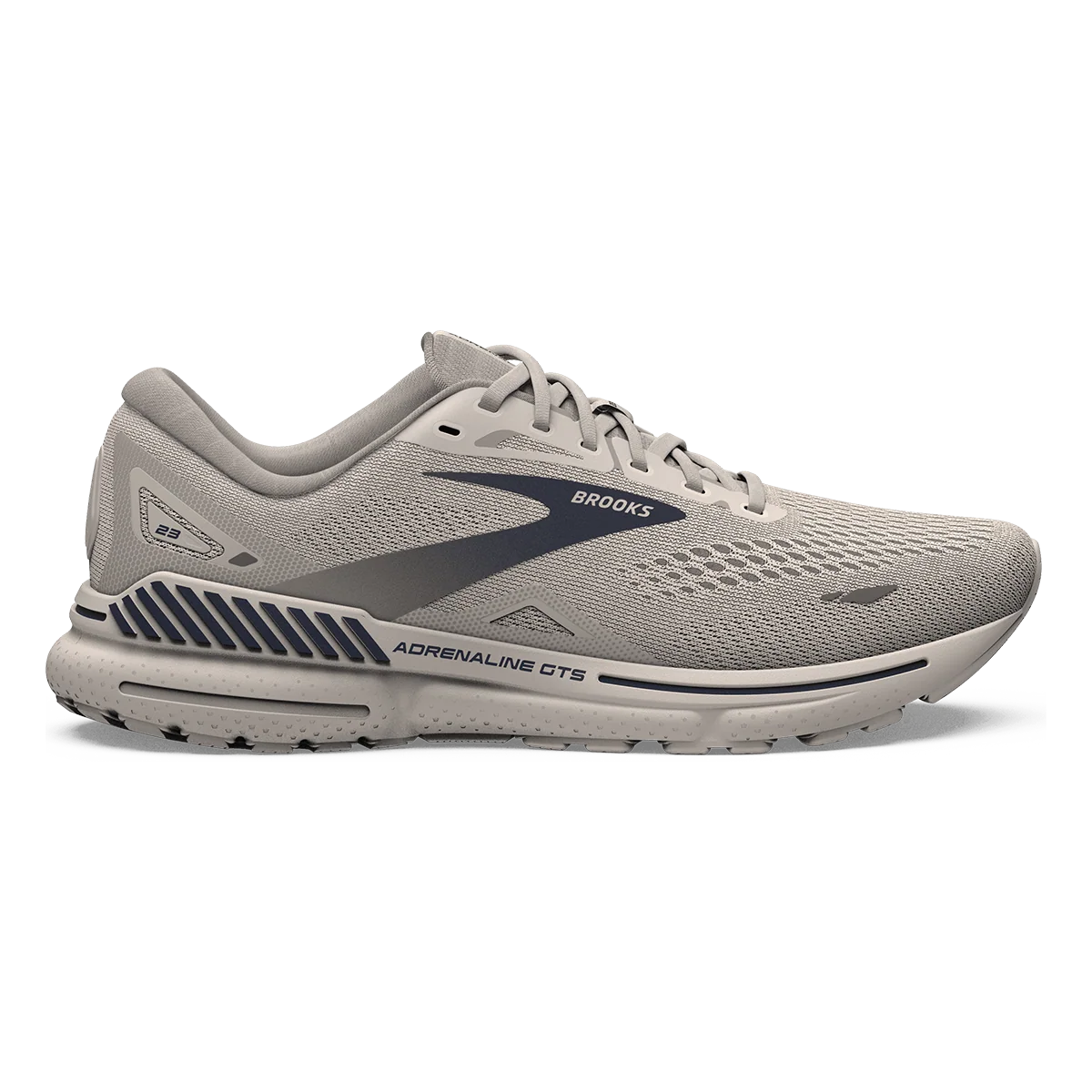 Brooks Adrenaline GTS 23 - Crystal Grey - Surf the Web - Grey