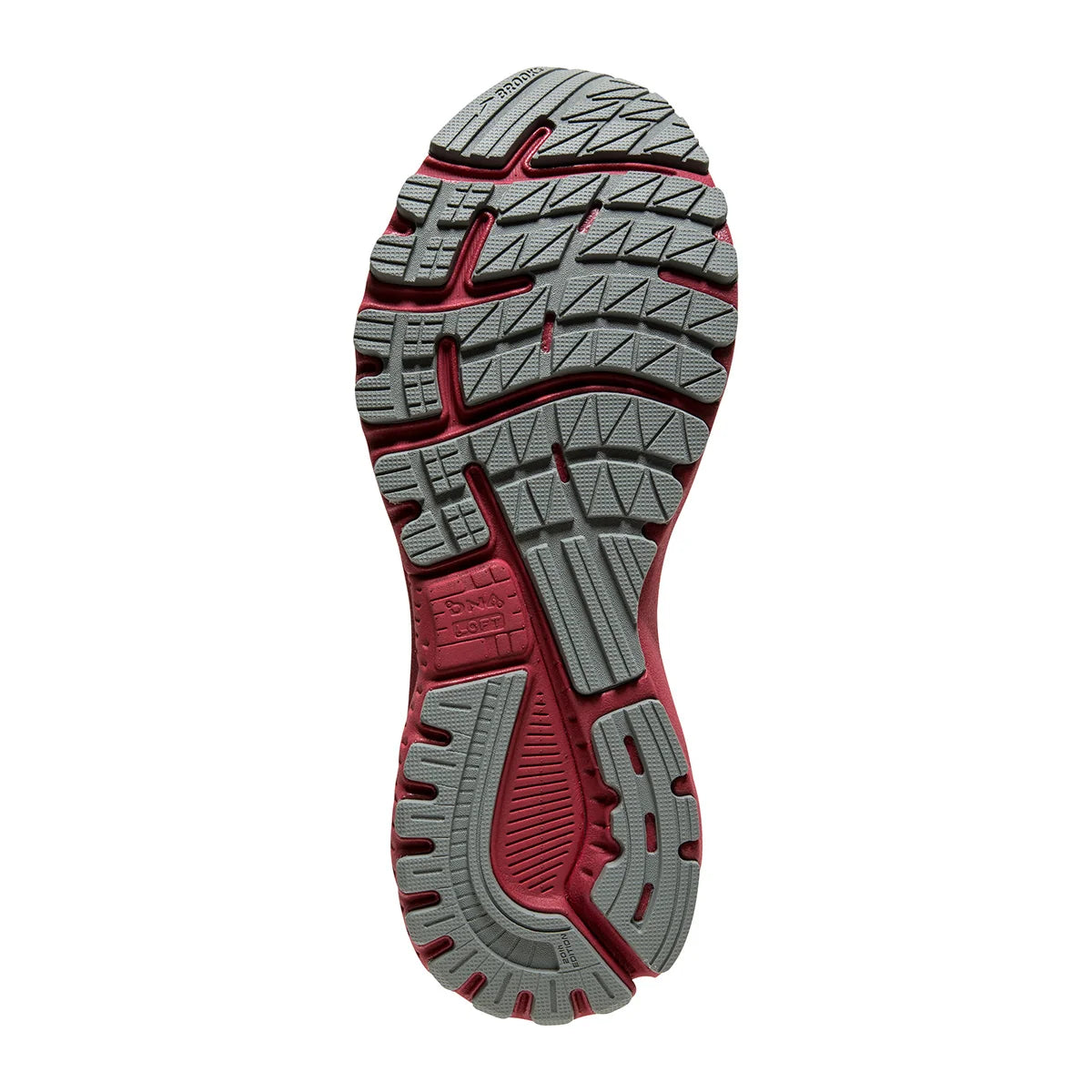 Brooks Adrenaline GTS 20 - Grey - Silver - Red