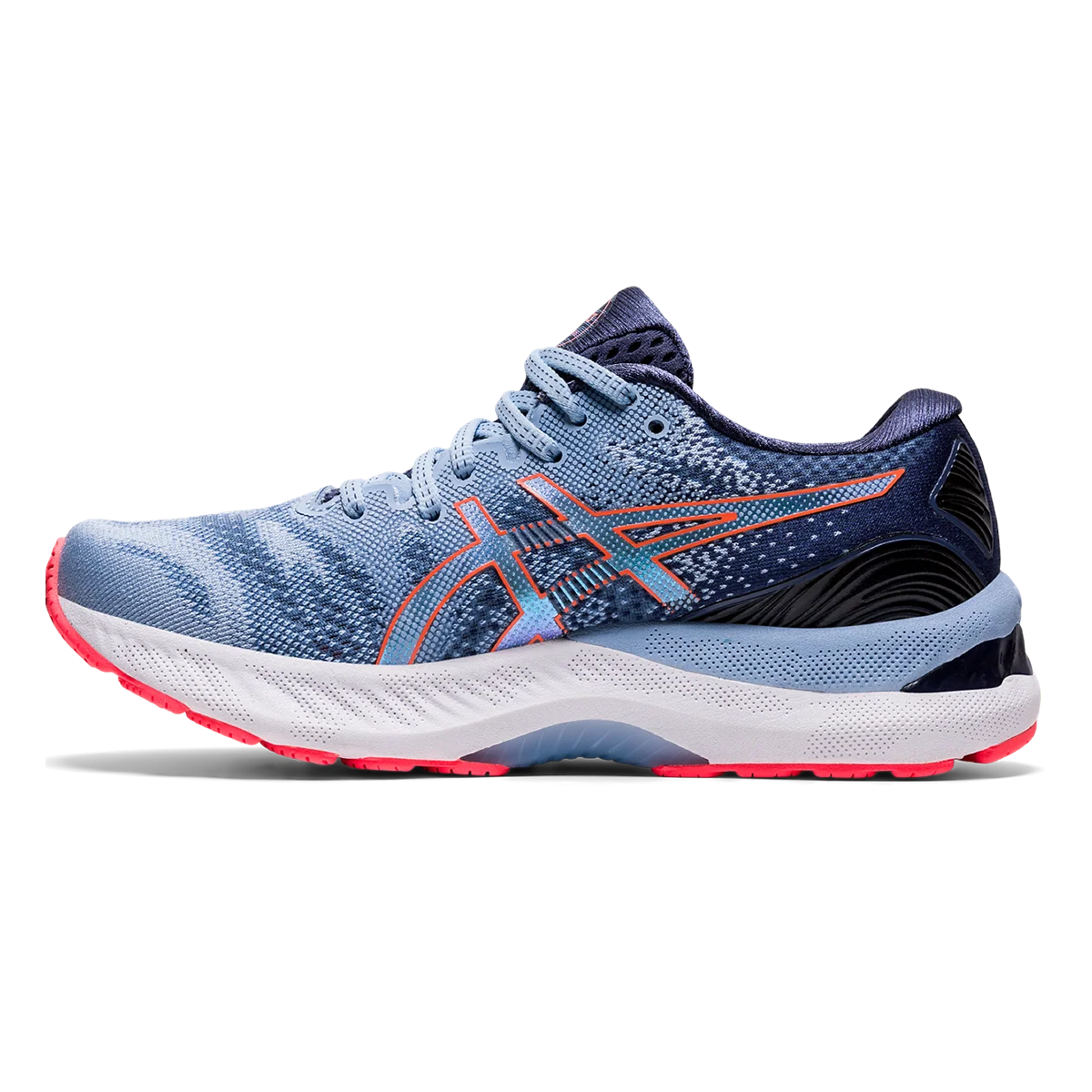 Asics Nimbus 23 - Mist - Blazing Coral