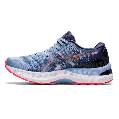 Asics Nimbus 23 - Mist - Blazing Coral