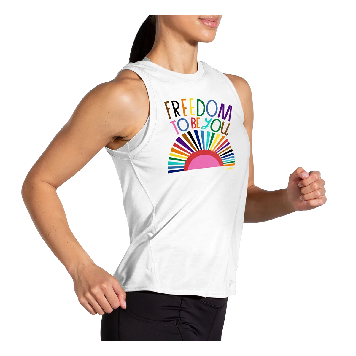 Brooks Distance Graphic Tank